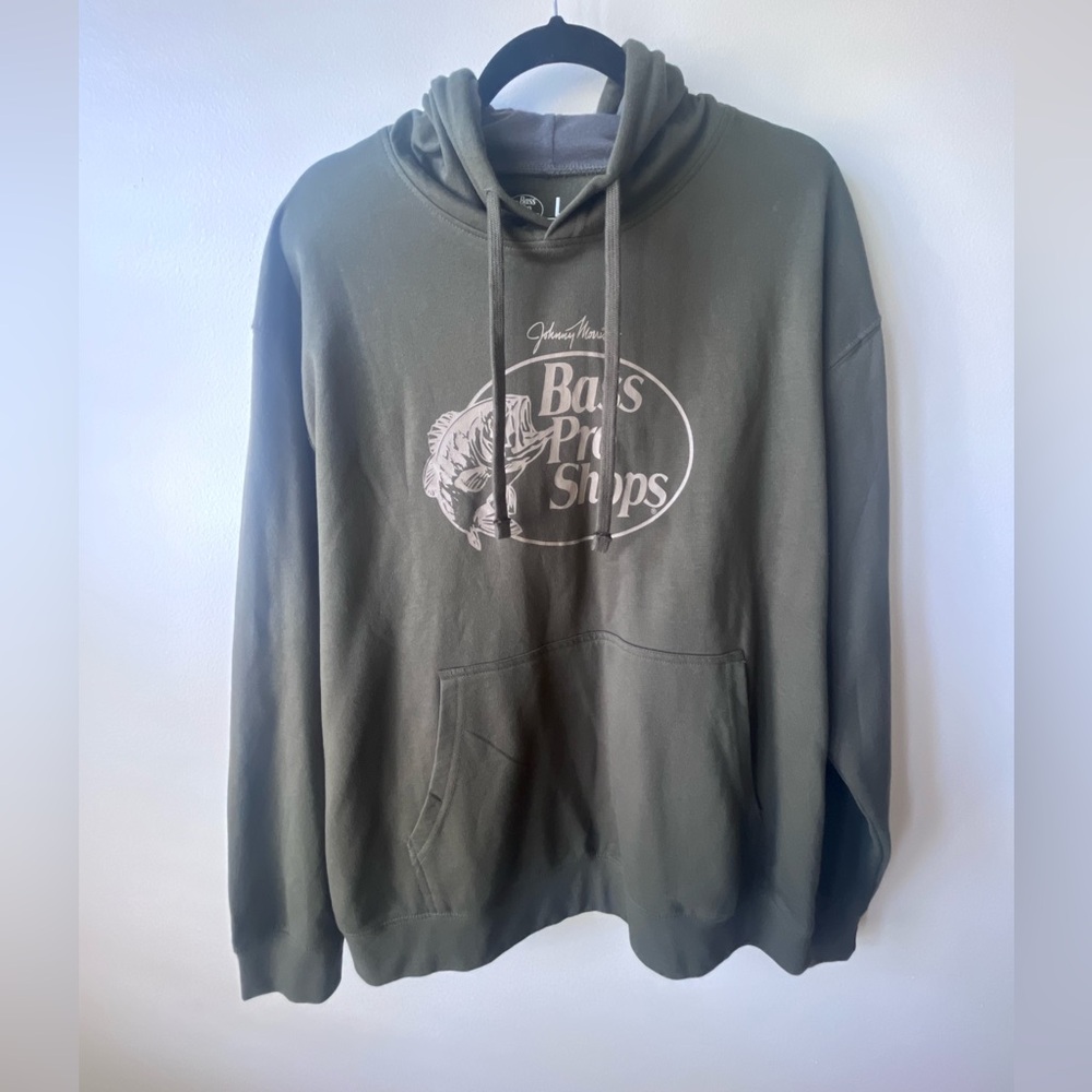 Mens Bass Pro Shops Hoodie Size L